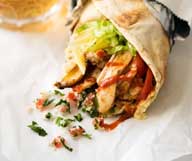 Chicken Kabob Wraps